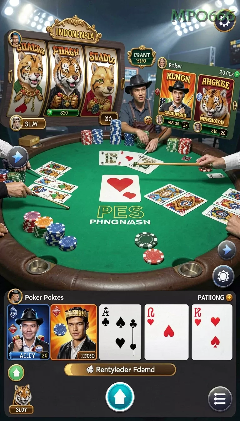 Cuplikan layar MPO999 — halaman utama