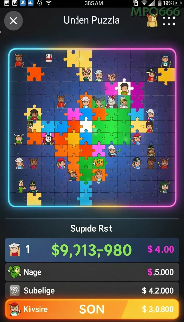Cuplikan layar 555ZK — menu navigasi