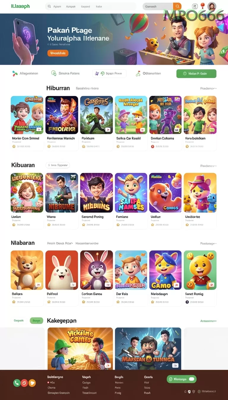 Cuplikan layar JKTGAME — aktivitas